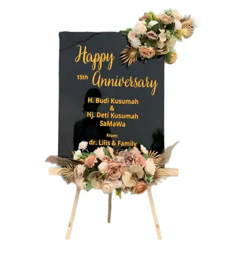 Papan Bunga Akrilik Kajangkoso