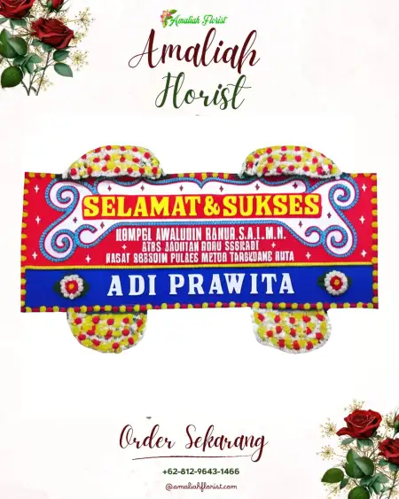 Papan Bunga Ucapan Selamat Kajangkoso